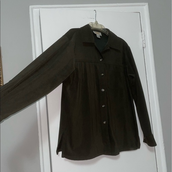 TALBOTS Brown Light Coat - Picture 3 of 10
